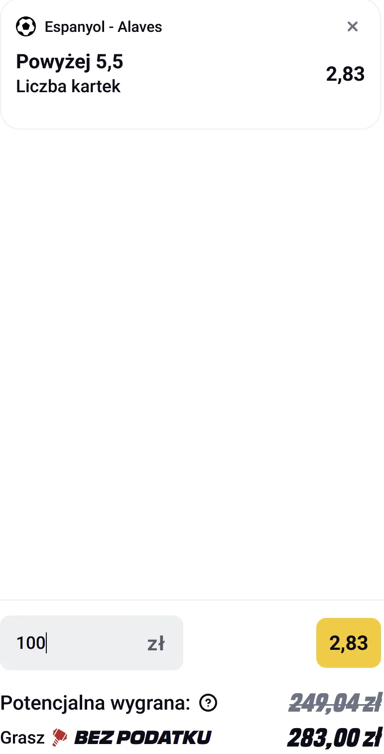 propozycja kuponu Betclic