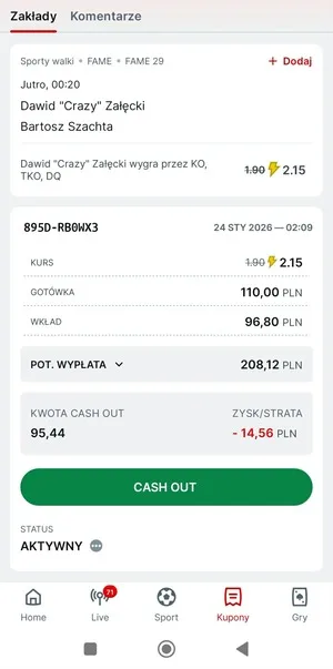 Kupon Superbet Zagranie