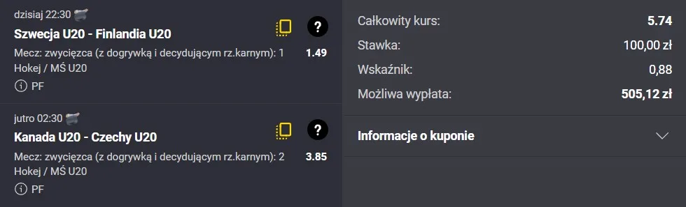 04.01. Fortuna awanse hokej