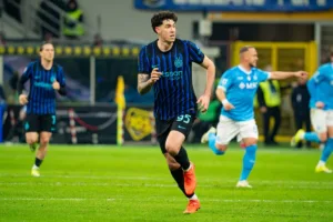 Alessandro Bastoni podczas meczu