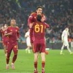 Gracze Romy po bramce