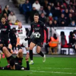 Schick podczas meczu