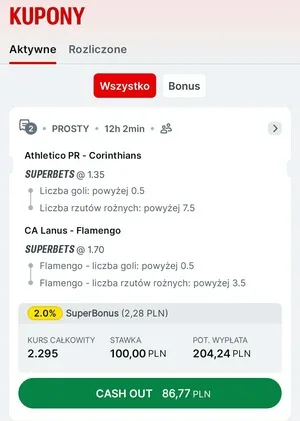Kupon Superbet Zagranie