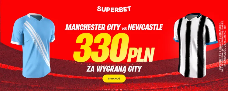 Superbet baner na wygraną Manchesteru City