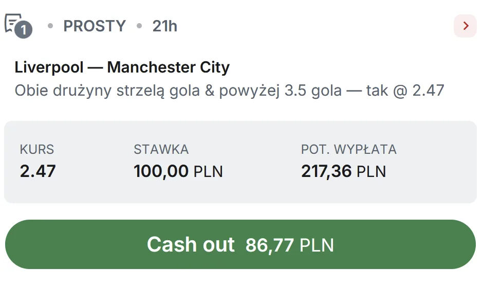 propozycja kuponu Superbet