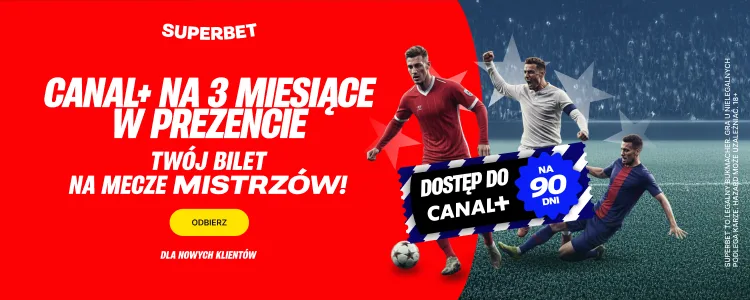 Superbet baner na Ligę Mistrzów