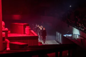 Gracze Astralis przy wyjściu na Arene