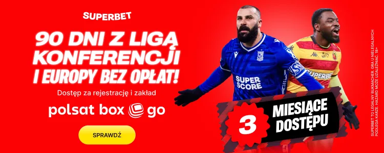 Superbet baner na transmisje Polsat