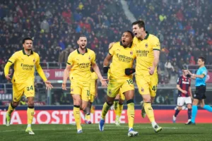 AC Milan radość vs Bologna