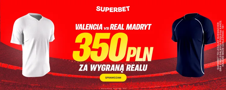 Superbet baner na Real Madryt