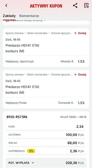 Kupon Superbet Zagranie