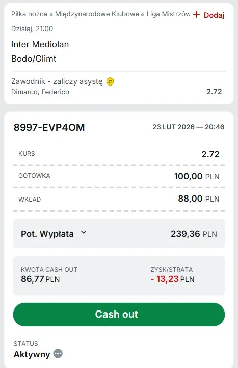 Kupon Superbet LM 24.02.