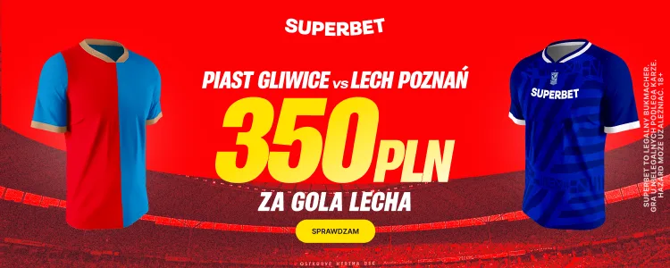 Superbet baner na gola Lecha