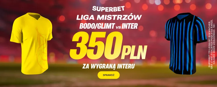Superbet baner na wygraną Interu