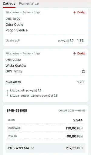 Kupon Superbet Zagranie