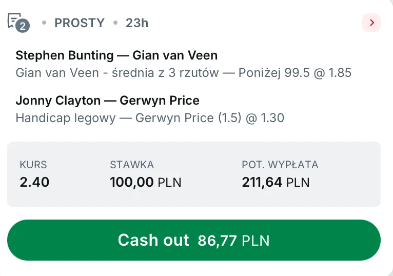 kupon superbet darts