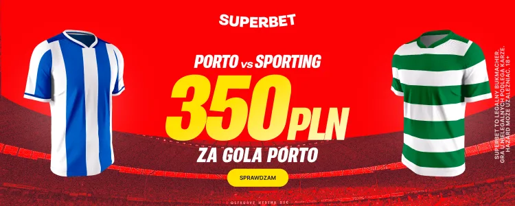 Superbet baner za gola Porto ze Sportingiem