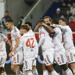 Drużyna Bayernu po golu