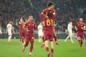 Gracze Romy podczas meczu