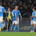 Gracze Napoli po bramce