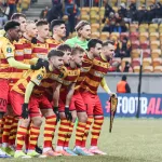 Jagiellonia podczas meczu