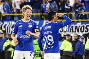 Zawodnicy-Millonarios-swietuja-zdobycie-gola-w-pojedynku-z-Atl.-Nacional-2026-foto-Alamy