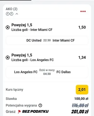 Kupon Betclic Zagranie