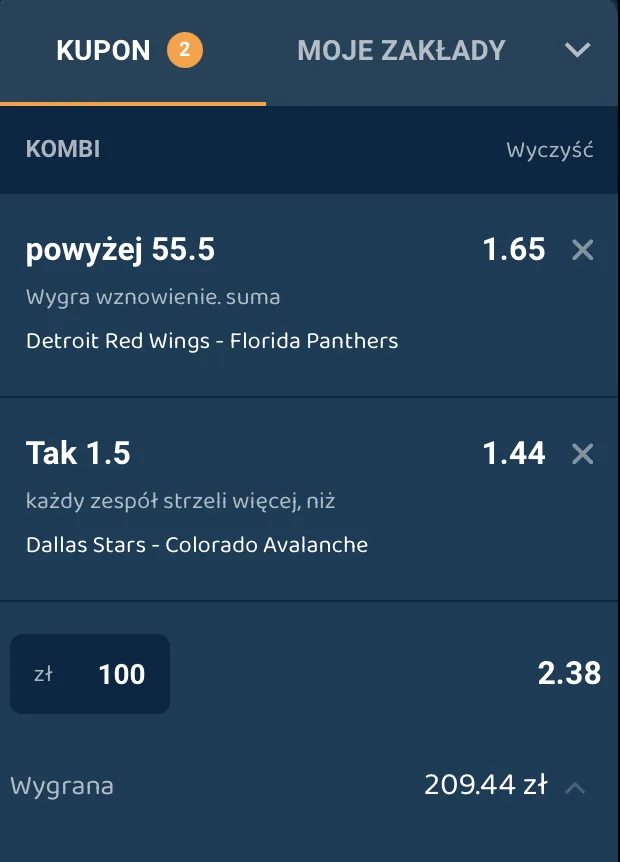 kupon lebull nhl