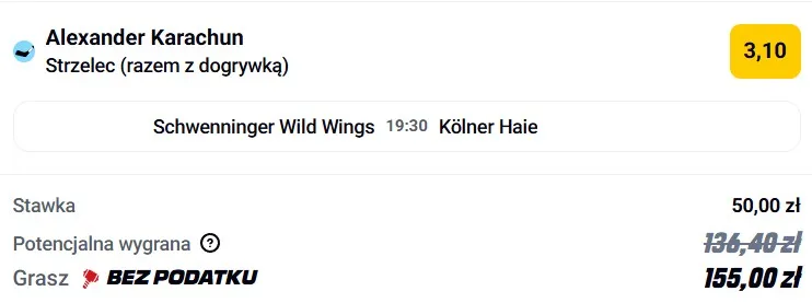 Kupon Betclic Karachun 25.03.