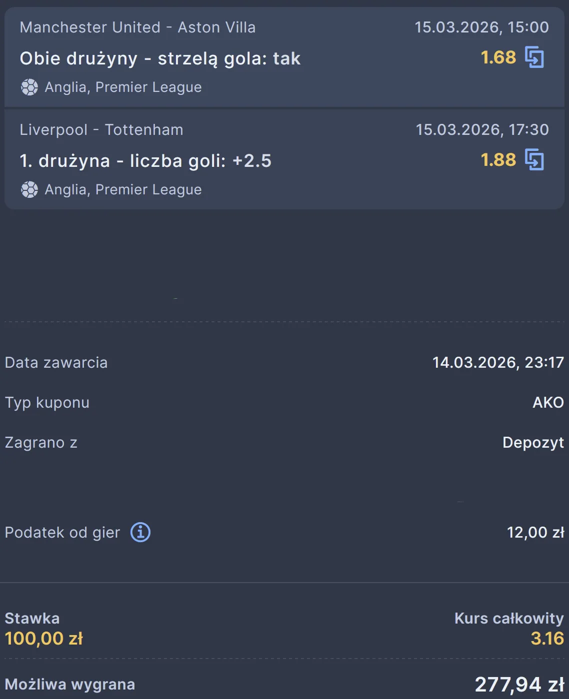 propozycja kuponu STS