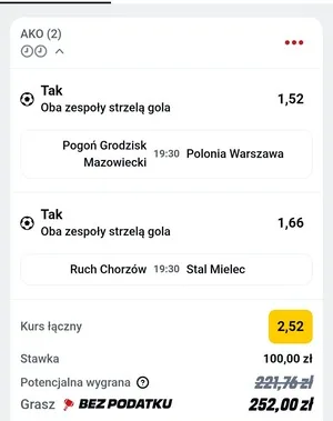 Kupon Betclic Zagranie