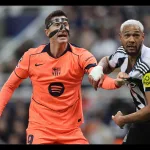 Zawodnicy Barcelony i Newcastle