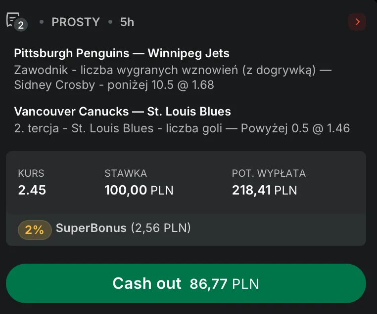 kupon superbet nhl