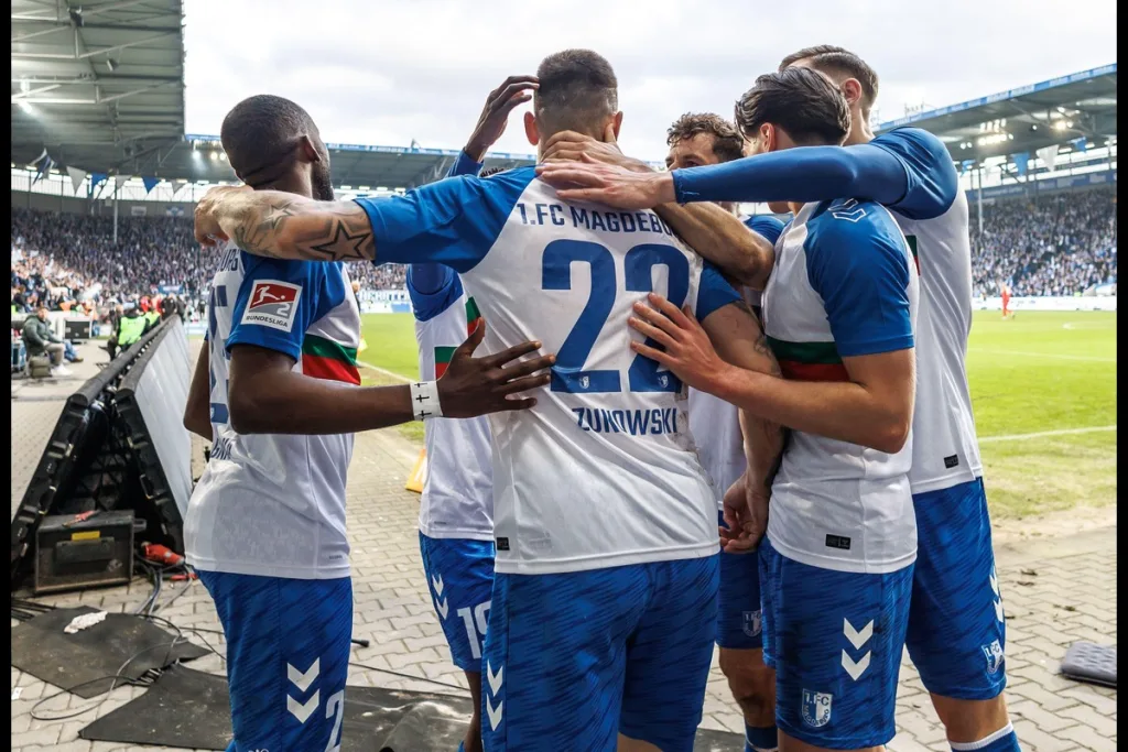 Zawodnicy Magdeburga