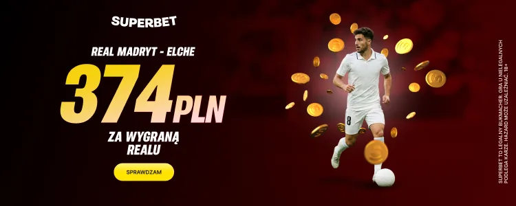 Superbet baner na Real Madryt