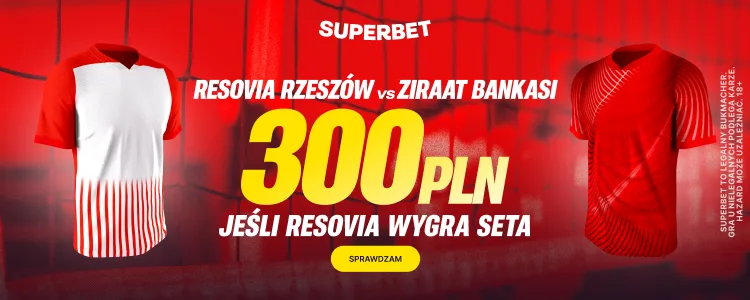Superbet baner na Resovia - Ziraat