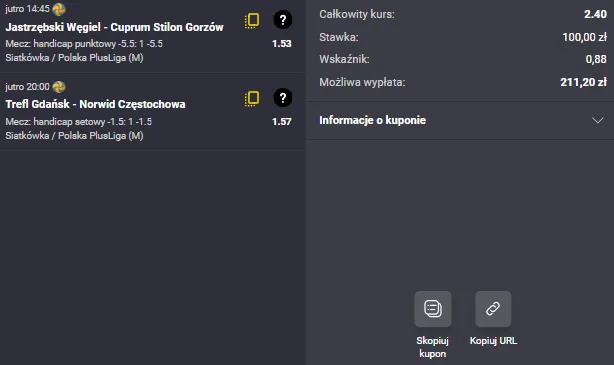 fortuna-kupon-double-siatkowka-jastrzebski-wegiel-trefl-gdansk