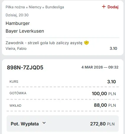 Kupon Superbet 04.03.