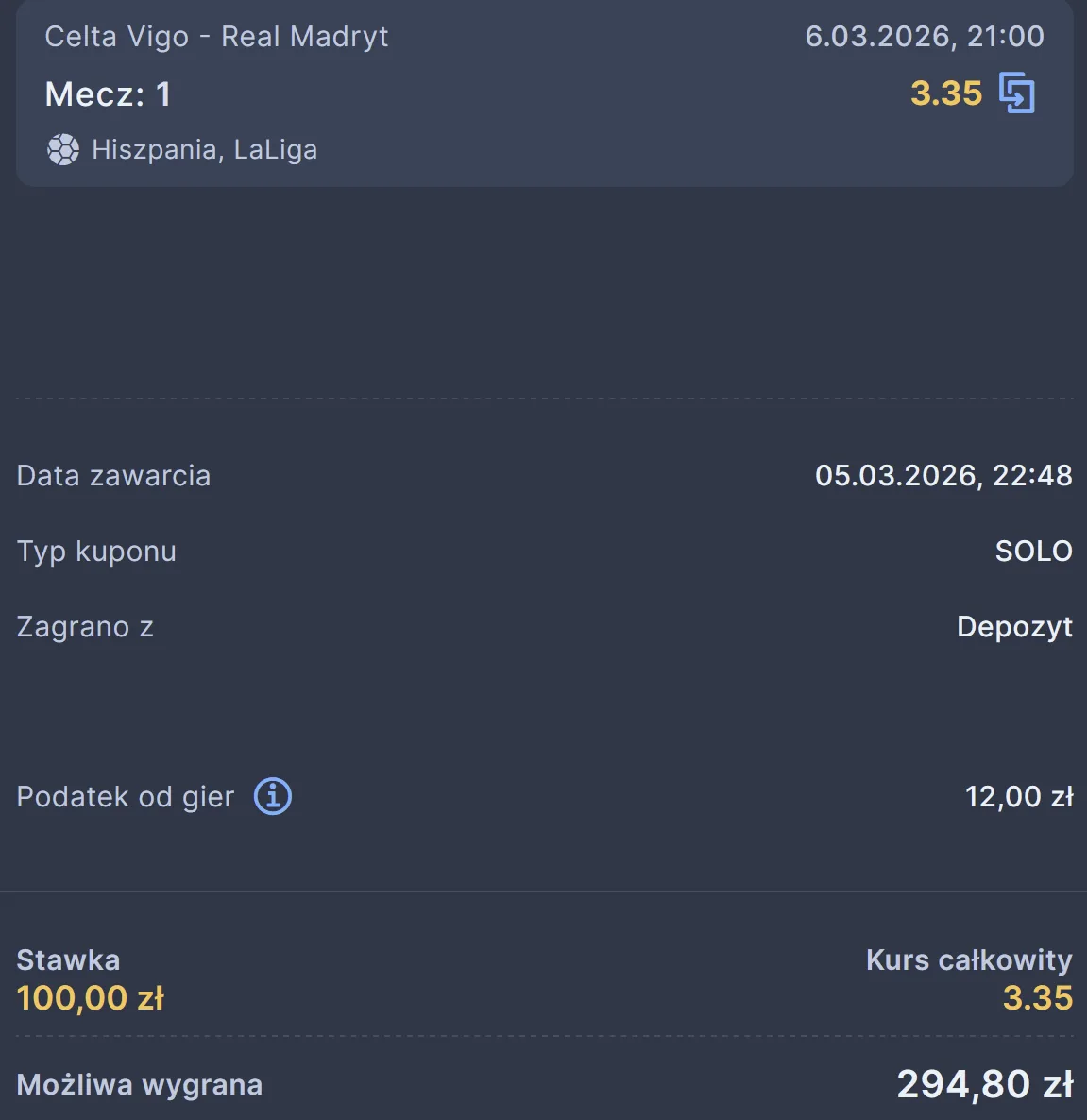 propozycja kuponu STS