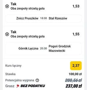 Kupon Betclic Zagranie