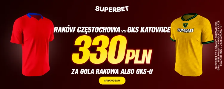 Superbet baner na Raków - GKS
