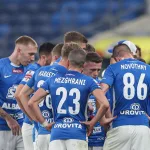 Gracze Ruchu podczas mecz