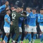 Gracze Napoli po zwycięstwie