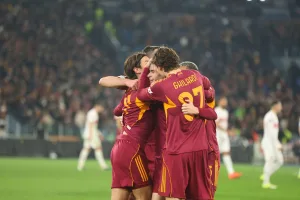 Gracze Romy po bramce