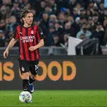 Luka Modrić podczas meczu