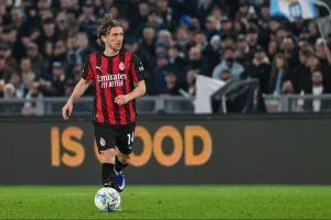 Luka Modrić podczas meczu