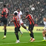 Drużyna Nice podczas meczu