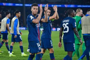 Gracze PSG po meczu z Liverpoolem