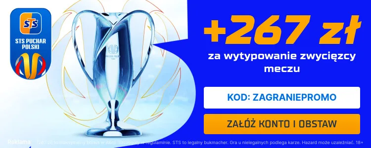 STS baner na zwycięzcę w meczu Pucharu Polski