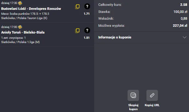 fortuna-kupon-double-pge-budowlani-lodz-ks-developres-rzeszow